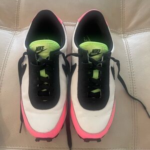 Nike White and Pink Sneakers
